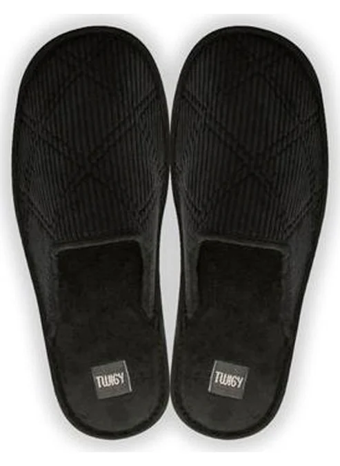 Twigy TT0513 Tw Roger Black Men's Slippers