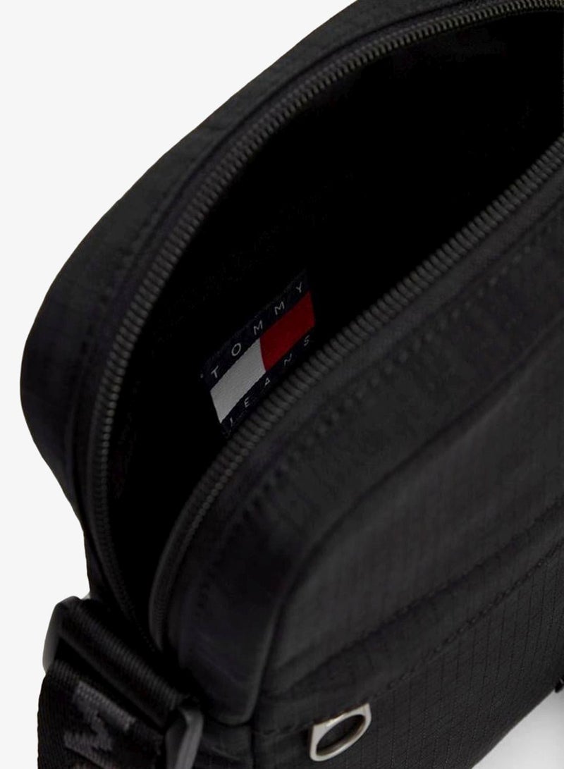 TOMMY JEANS Essential Ripstop Crossbody Reporter Bag - Image 5