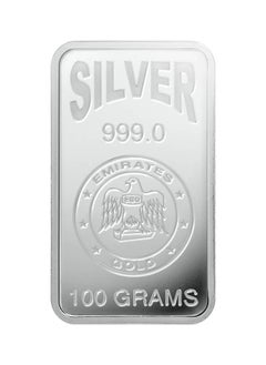 Emirates Gold Emirates | 100g Pure Silver Bar 999 - 100 Grams  - Image 3