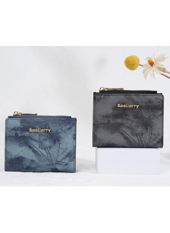 baellerry Women's Purse Short Fashion Zipper Buckle Wallet Multi-card Coin Purse Woman  - Image 2