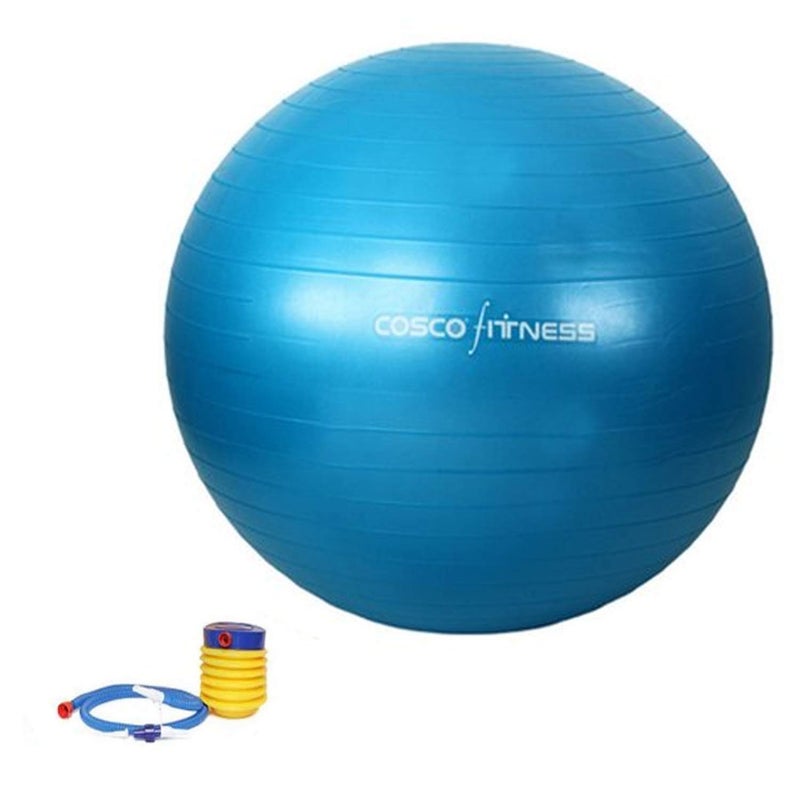 Cosco Anti Burst Gym Ball (Blue, Size 85) - Image 4