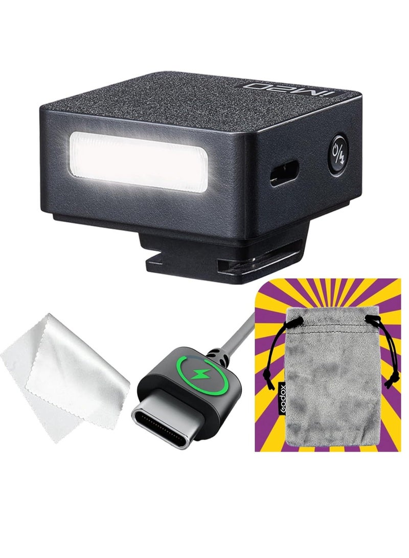 Godox iM20 Mini Flash for Camera with 470mAh Batter 440 Full-Power Flash 5 Levels Mini Flash Speedlite for Sony zve10 Sony zv1 Ricoh gr3 Canon Nikon Fuji Olympus Camera (iM20) - Image 1