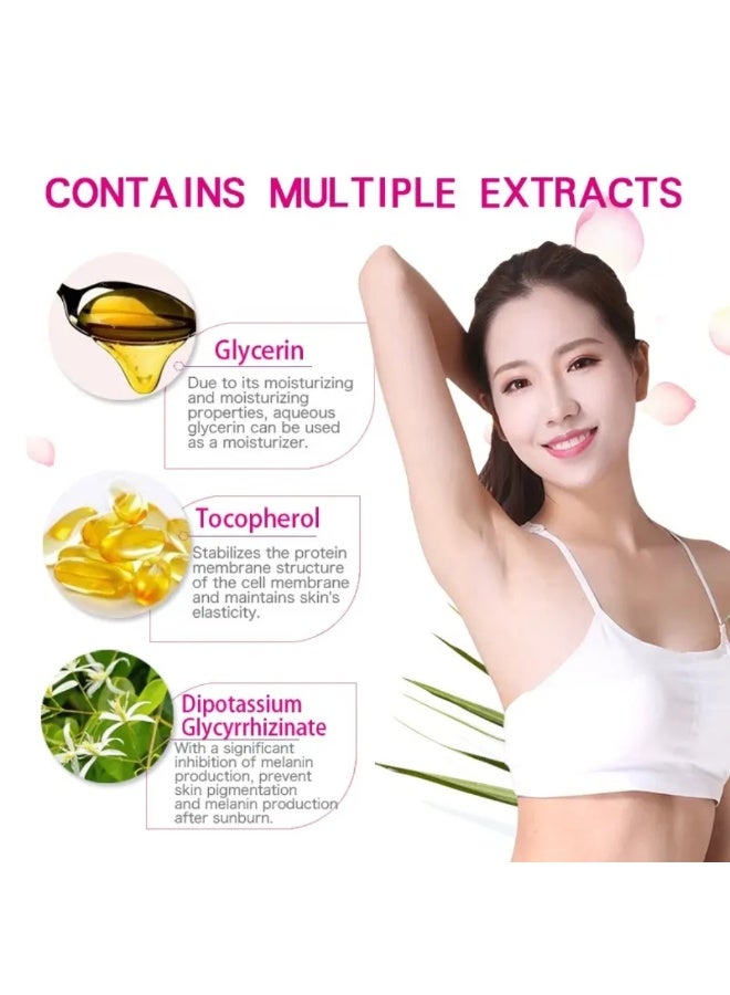 Aichun beauty 100g Dark Spot Remover Whitening Soap for Sensitive Area Legs Knees Private Parts Body Whitening Removing Armpit Whitening Cream Skin Whitening Soap Dark Spot Remover Skin Brightening and Softening Soap - Image 3