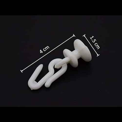 RAB PVC Runner Hook Multi Purpose Channel Runner With Hooks ( 1 Packet of 90 PCS ) - Image 2