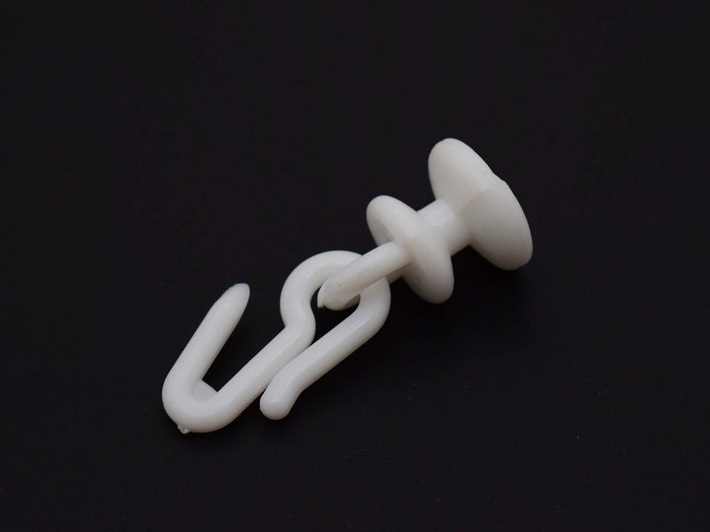 RAB PVC Runner Hook Multi Purpose Channel Runner With Hooks ( 1 Packet of 90 PCS ) - Image 3