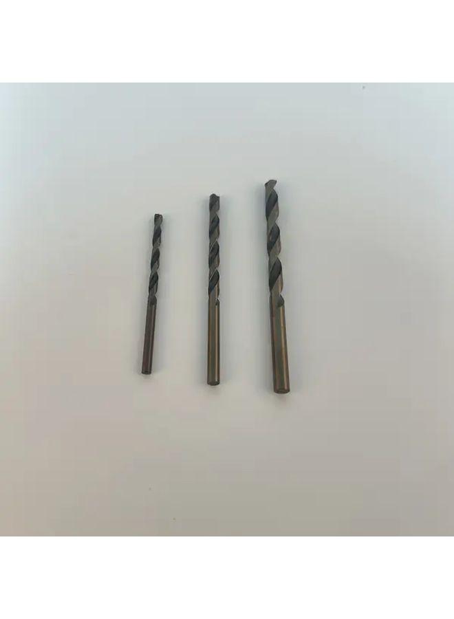 Cobalt Twist Drill Bits For Stainless Steel Heavy Duty High Speed Steel Straight Shank Brick Hole Saw 6 8 10mm 3 Pack - Image 3