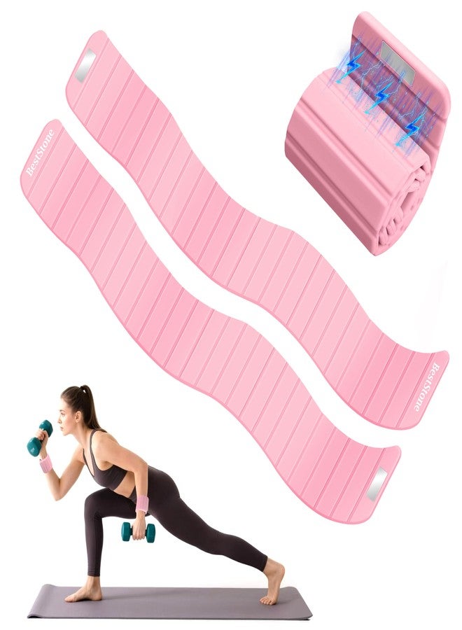 BestStone Wrist Weights & Ankle Weights – 2 Pack (1.1 lbs Each), Adjustable Arm, Leg & Hand Weights Set for Women, Magnetic Fitness Weights for Gym, Pilates, Walking, Yoga & Home Workout(Pink) - Image 1