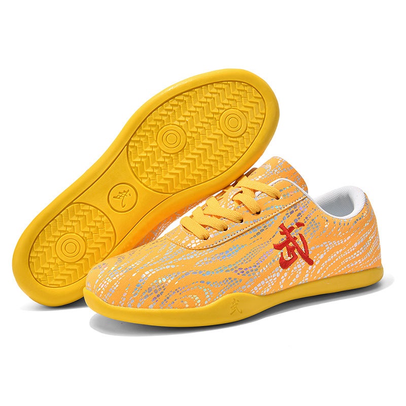 Children'S Martial Arts Competition Tai Chi Morning Exercise Training Martial Arts Shoes Men'S Adult Taekwondo Comprehensive Training Tai Chi Shoes - Image 4