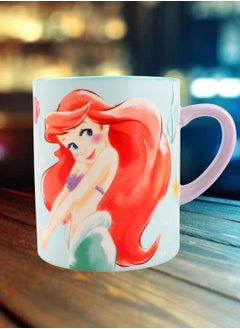 Disney Ariel Original Disney Coffee Mugs | Hot Beverage Mugs Featuring the Beloved Character Ariel | Tea and Juice Mugs | Coffee Mugs for Kids and Adults | Disney Princess Mug | Special Disney Coffee Mug | Ceramic Tea Mugs | Colorful Coffee Mugs Inspired by the World of Ariel  - Image 3