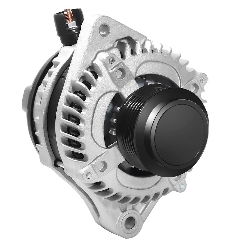 Hikevent 11573N New Alternator Compatible with 2011-2013 Honda Odyssey V6 3.5L, 2012-2015 Pilot, 2012-2014 Ridgeline, High Output 130Amp Alternator, 31100-RV0-A01 9764219-124 - Image 1