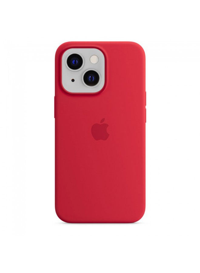 Loquat Protective Silicone Case Cover For iPhone 13 Mini (5.4 inch) Red - Image 1
