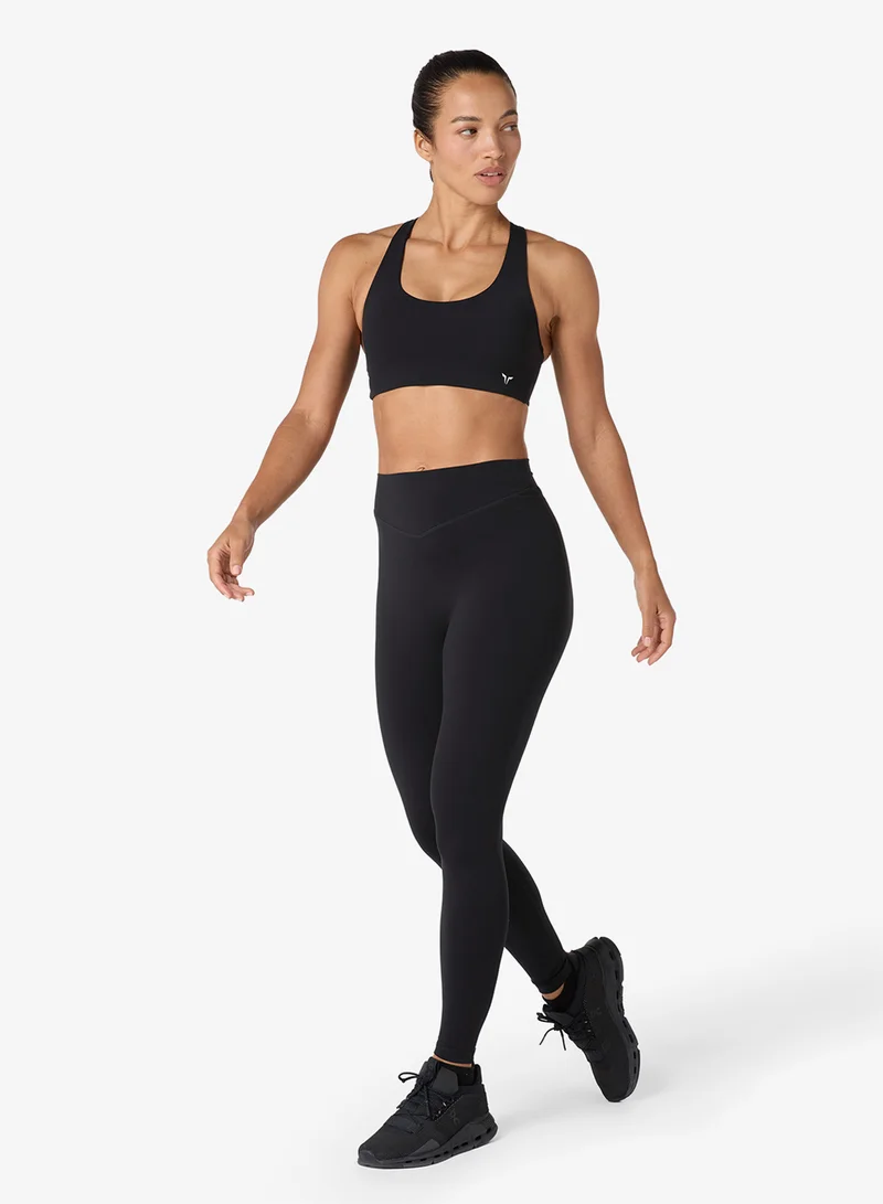 Squatwolf BLACK Low Impact Pullover Sports Bra for Women | Best Price UAE