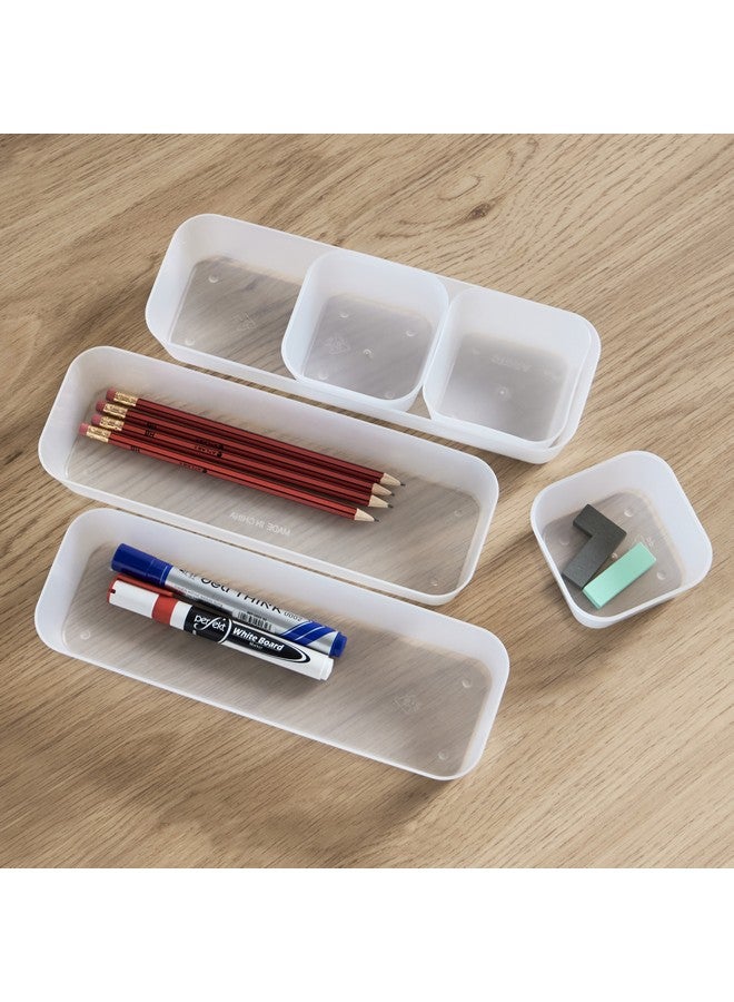 Home Box Lousi 6-Piece Drawer Organiser Set 26 x 4.5 x 8.5 cm - Image 1