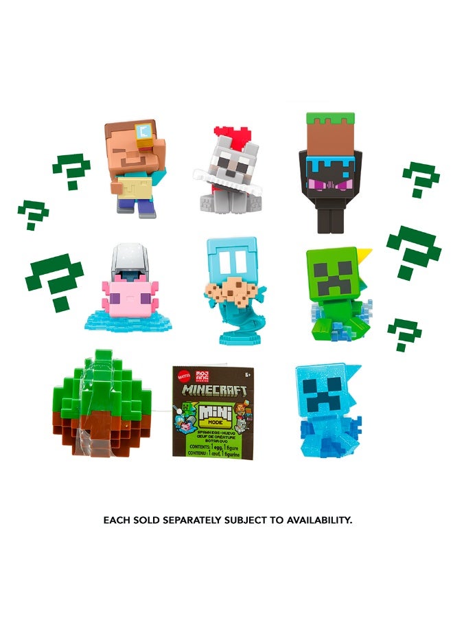 Minecraft Mini Mode Spawn Egg Assortment Collectible Toy Figures - Image 2