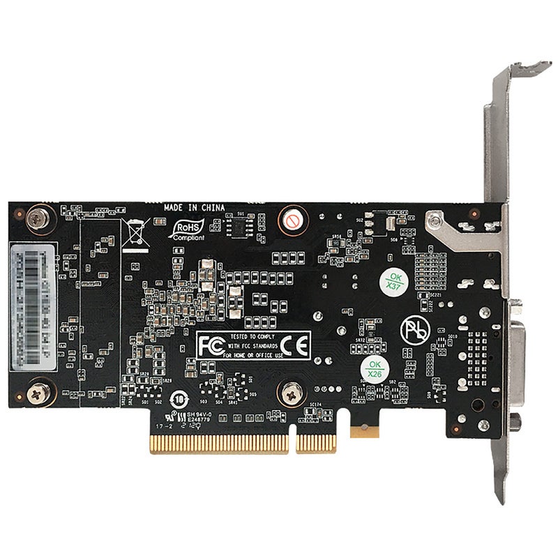 بطاقة رسوميات ألعاب Yeston GT1030-4G D4 بسعة ذاكرة 4 جيجابايت / 64 بت / DDR4 وترددات 1152-1380 ميجاهرتز / 2100 ميجاهرتز ومعابير إخراج HD+DVI-D - Image 3