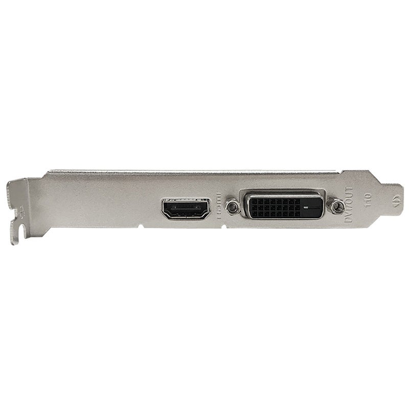 بطاقة رسوميات ألعاب Yeston GT1030-4G D4 بسعة ذاكرة 4 جيجابايت / 64 بت / DDR4 وترددات 1152-1380 ميجاهرتز / 2100 ميجاهرتز ومعابير إخراج HD+DVI-D - Image 2