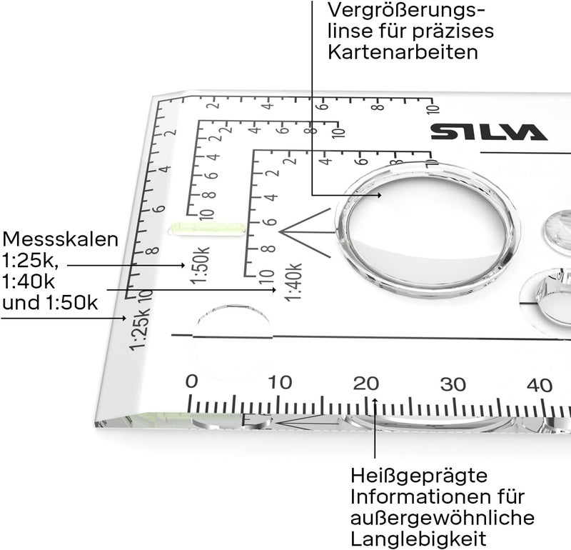 Silva Compass Expedition 4-360 with Luminous Markings and Precision Map Features - Image 3