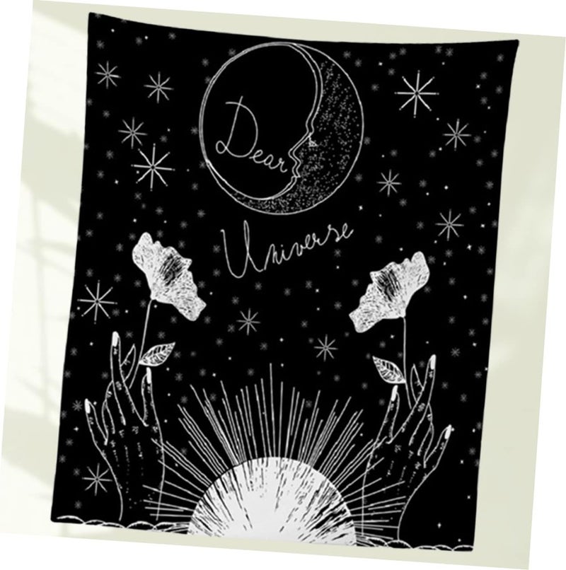 klarako for Cloth Simple Office Bar Room Rapestries Background Hanging Delicate Digital Home Tapestry Printed D Wall - Image 4