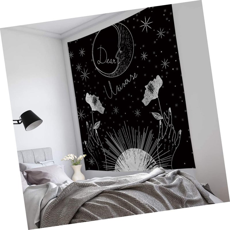 klarako for Cloth Simple Office Bar Room Rapestries Background Hanging Delicate Digital Home Tapestry Printed D Wall - Image 2