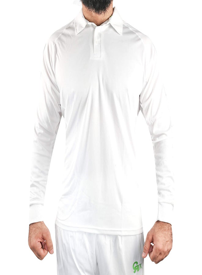 CA CA White Test Kit Shirt & Trouser - Size XXL - Cricket Whites Clothing Uniform  - Image 3