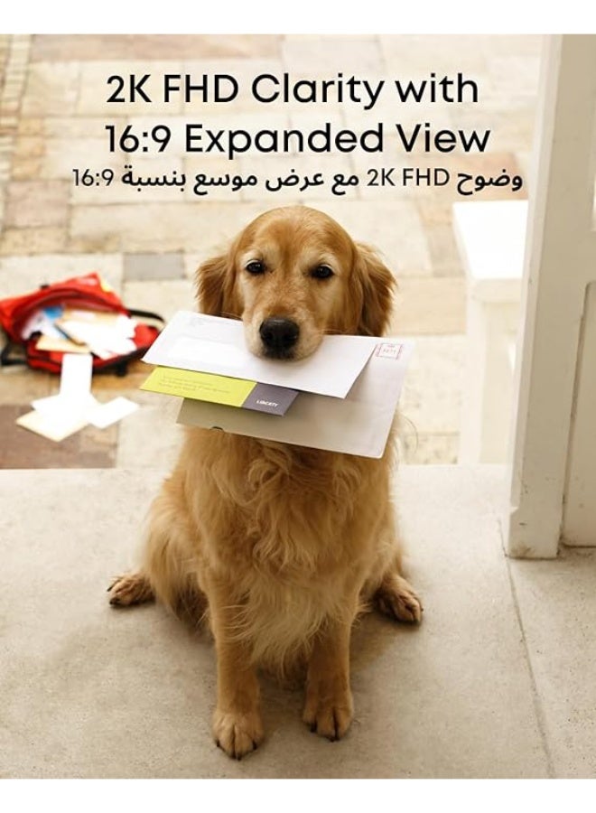 إيوفي كاميرا جرس باب فيديو لاسلكية، مكالمات فيديو حية - Image 3