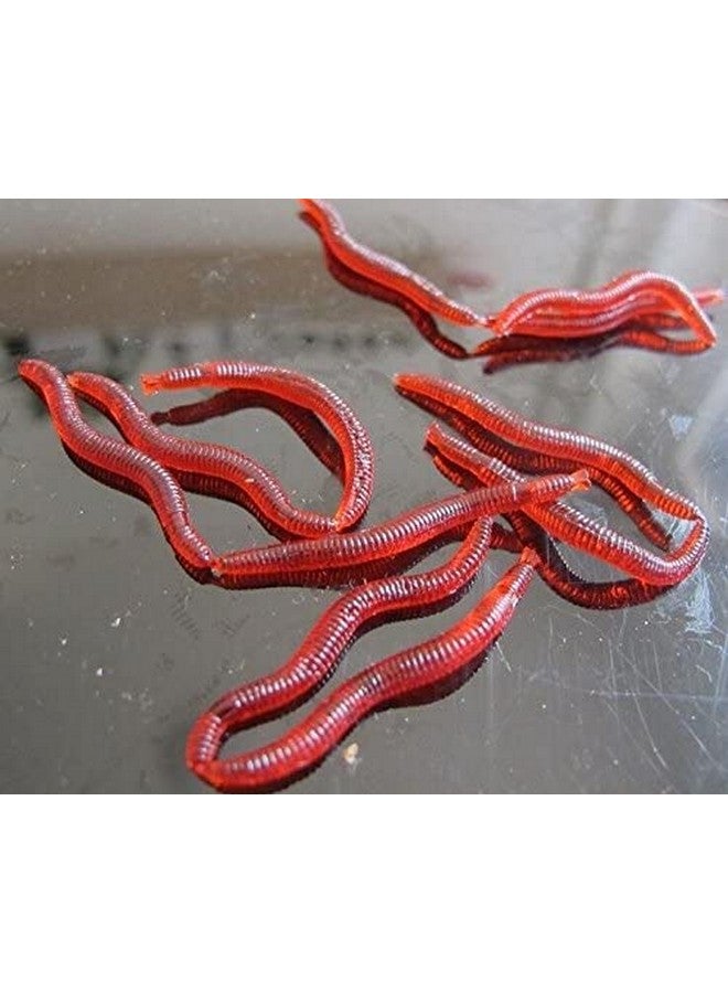BeeSpring 100PCS Worms Soft Fishing Lure Baits - Image 2