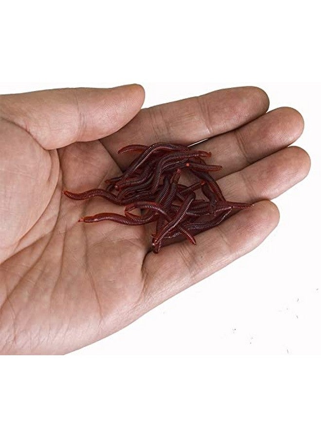 BeeSpring 100PCS Worms Soft Fishing Lure Baits - Image 3