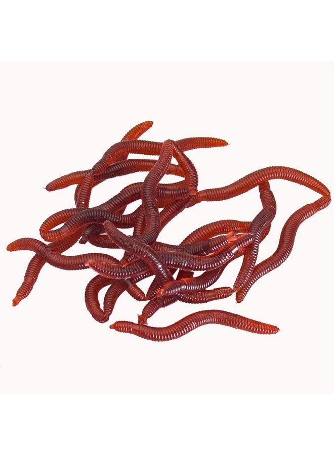 BeeSpring 100PCS Worms Soft Fishing Lure Baits - Image 1