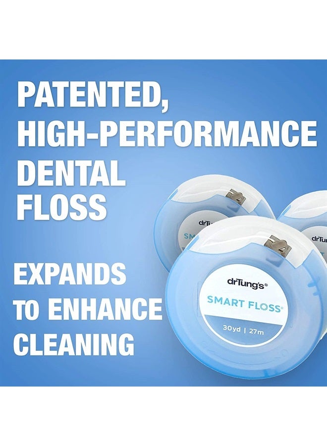 drTung's Dr. Tung's Smart Floss, 30 yds, Natural Cardamom Flavor 1 ea Colors May Vary (Pack of 5)  - Image 5