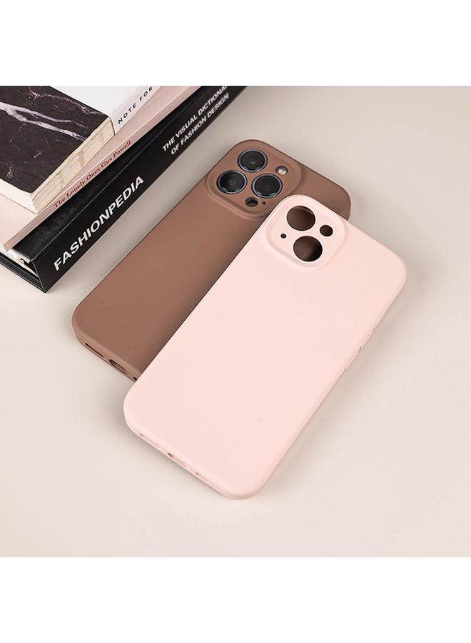 اس-توب جراب لهاتف iPhone 16 Plus مصنوع من السيليكون السائل بلون نقي ومسام دقيقة - Image 5