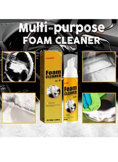 EELHOE Foam Cleaner,Flushing Car Interior Cleaning,Grease-Free Cleaner All Purpose Foam Cleaner Spray Lemon Flavor For Car House Kitchen-100ml  - Image 3