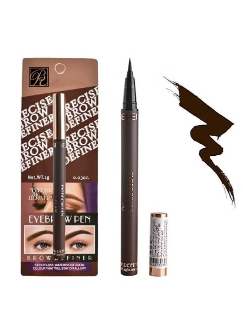 ROSE BERRY Precise Brow Definer Eyebrow Pen Brown - Image 1
