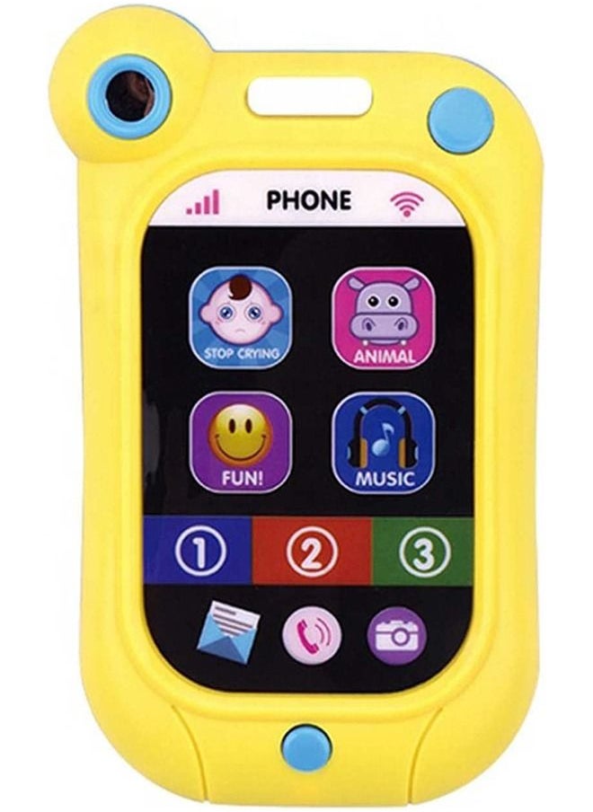 BAYBEE Electronic Mobile Phone Toys For Kids Cell Phone Musical Toy With 3 Different Modes Music Animals Sounds Learning Educational Musical Mobile Toys For Baby Toddlers 1 2 3 Years Boys Girls  - Image 1