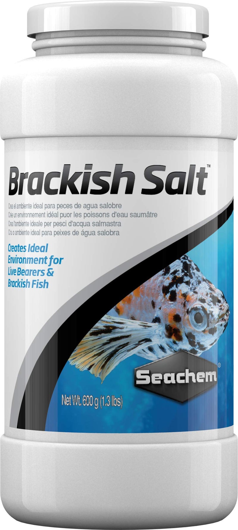 Seachem Laboratories ASM223 Seachem Live Bearer Brackish Aquarium Salt 600gm