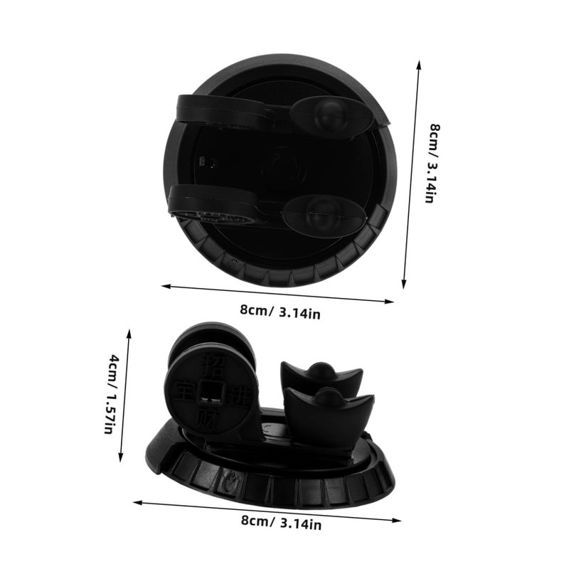 Multifunction Car Phone Dashboard Holder With Parking Card Slot - Image 3