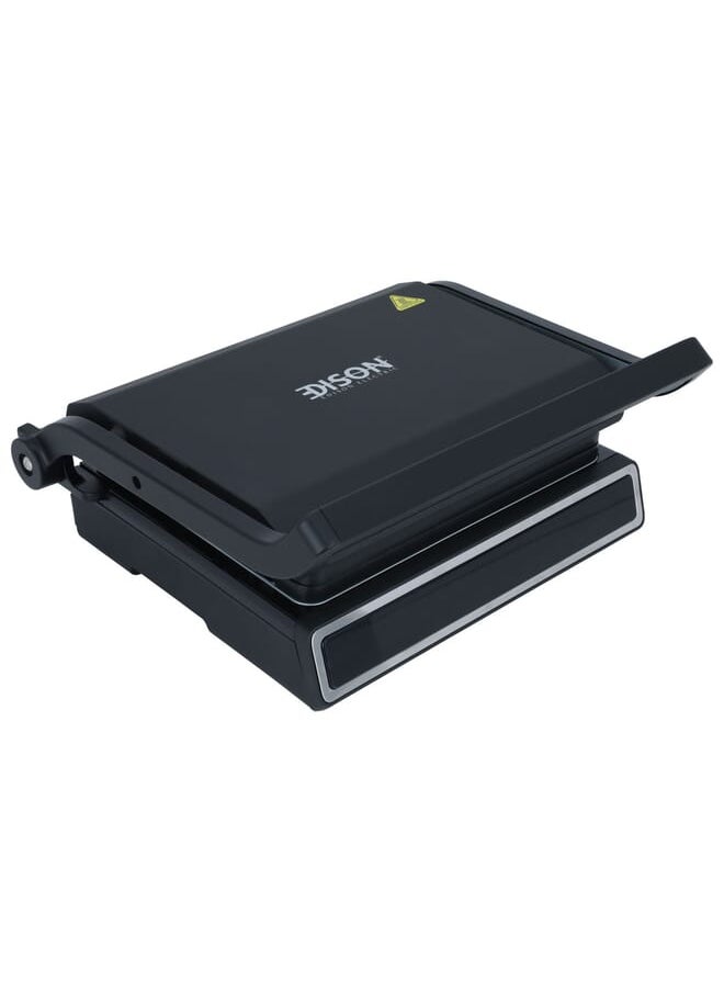 EDISON - Digital Grill Black 1600 W - Image 1