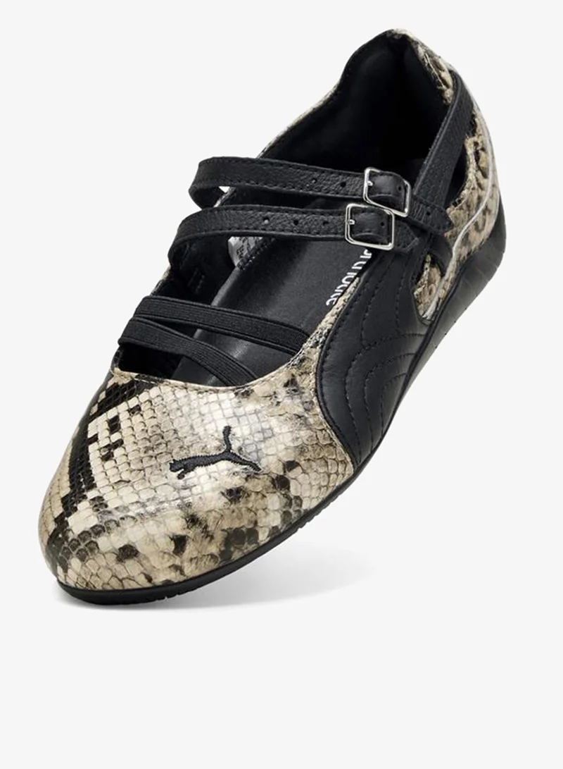 Puma PUMA Black-Vapor Gray Speedcat Ballet Snake Print Sneakers Women for Women | Best Price UAE