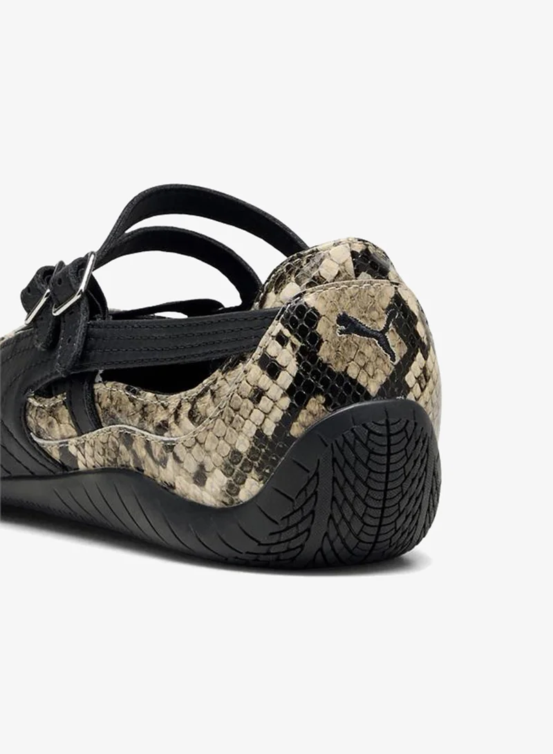 Puma PUMA Black-Vapor Gray Speedcat Ballet Snake Print Sneakers Women for Women | Best Price UAE