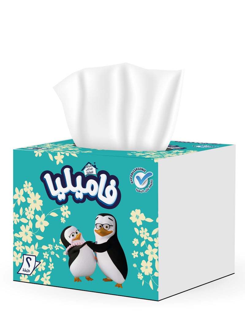 Familia Cube Facial Tissue Single Pack 2x275 Multiple Forms - Image 4