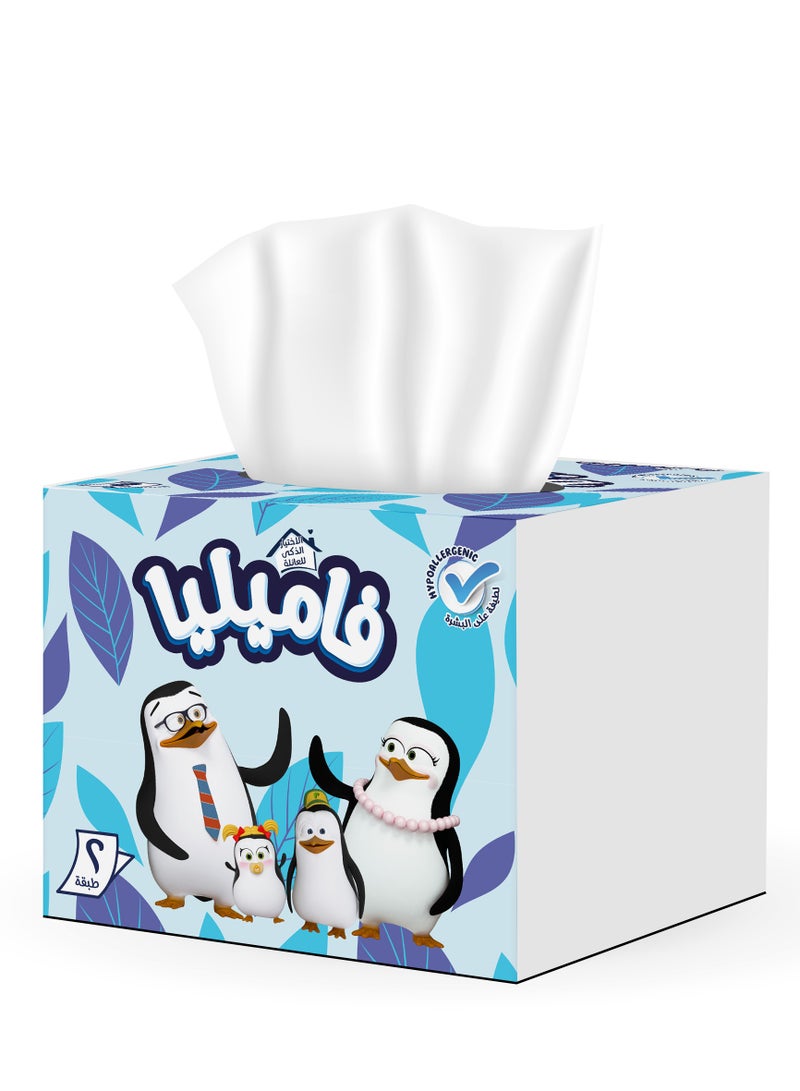 Familia Cube Facial Tissue Single Pack 2x275 Multiple Forms - Image 3