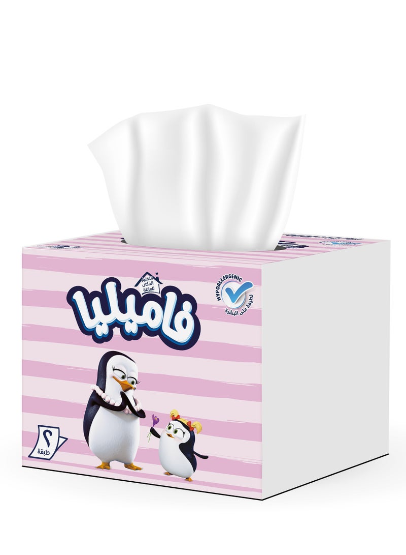 Familia Cube Facial Tissue Single Pack 2x275 Multiple Forms - Image 2