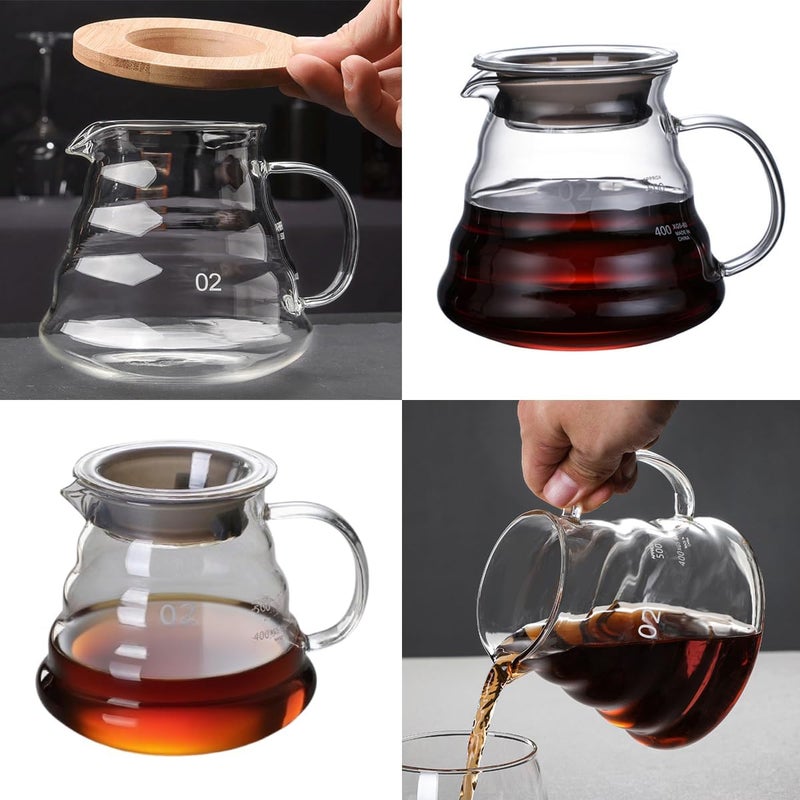 MITCMOLARD V60 Coffee Set - ادوات V60 - V60 Coffee Kit - Drip Coffee Kit, 4 Pcs Specialty Coffee V60 Set, Coffee Equipment Condenser Set, Pour Over Coffee Maker Set - Image 5