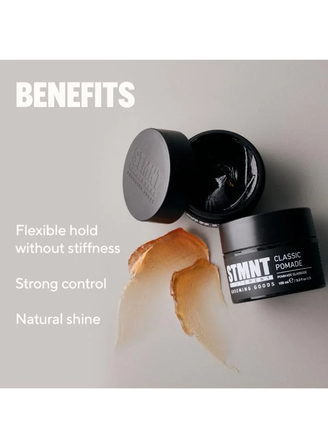 Stmnt STMNT Classic Pomade - Natural Shine Finish - 100ml