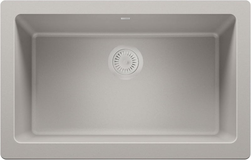 Blanco Disposal Flange, 3.5", Concrete Gray - Image 2