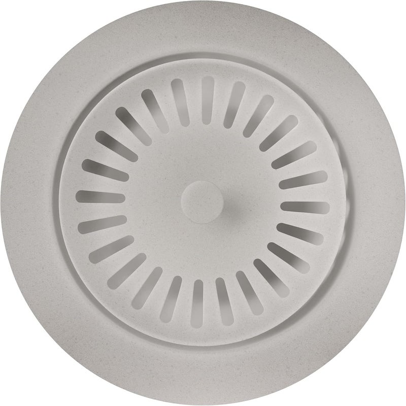 Blanco Disposal Flange, 3.5", Concrete Gray - Image 1