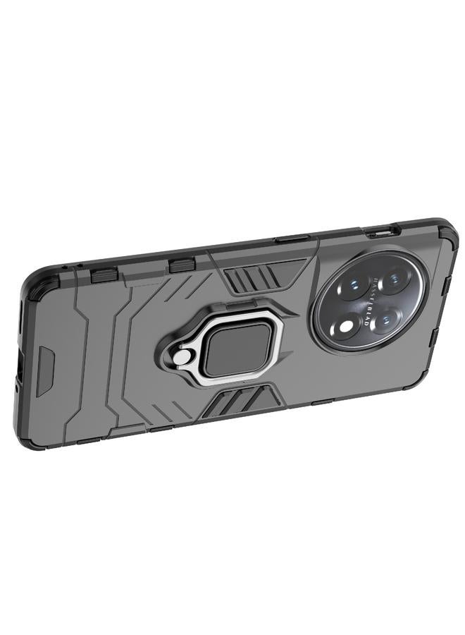 erorex Case For OnePlus 11 5G Magnetic Ring Holder PC + TPU Phone Case - Image 4