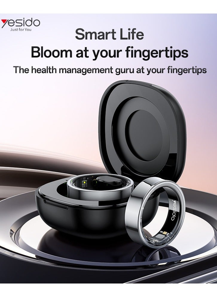 Yesido Precise Smart Ring Waterproof Support Handheld Control 24H Detection Health Monitoring - Image 2