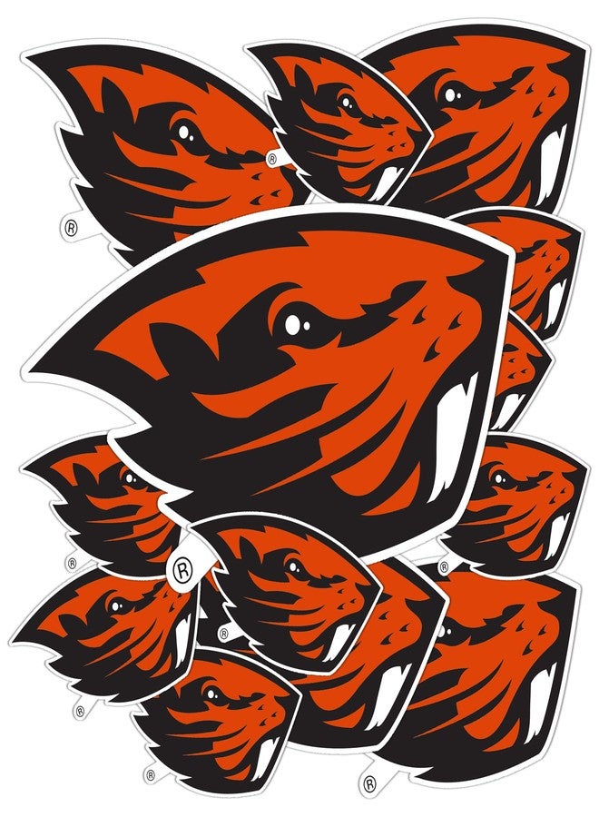 Desert Cactus Oregon State University Sticker Oregon State Beavers Vinyl Decal Laptop Water Bottle Car Scrapbook Sheet (Type 3-1) - Image 1