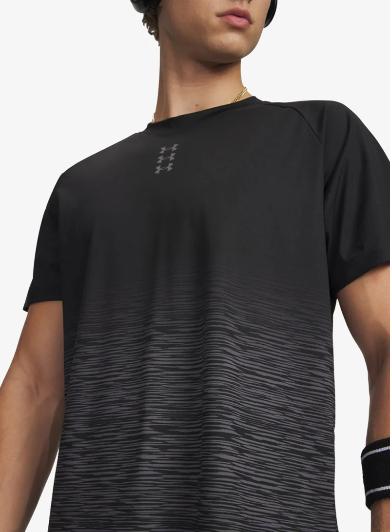 Under Armour Black / Castlerock / Castlerock Hoops Shooting Top for Men | Best Price UAE