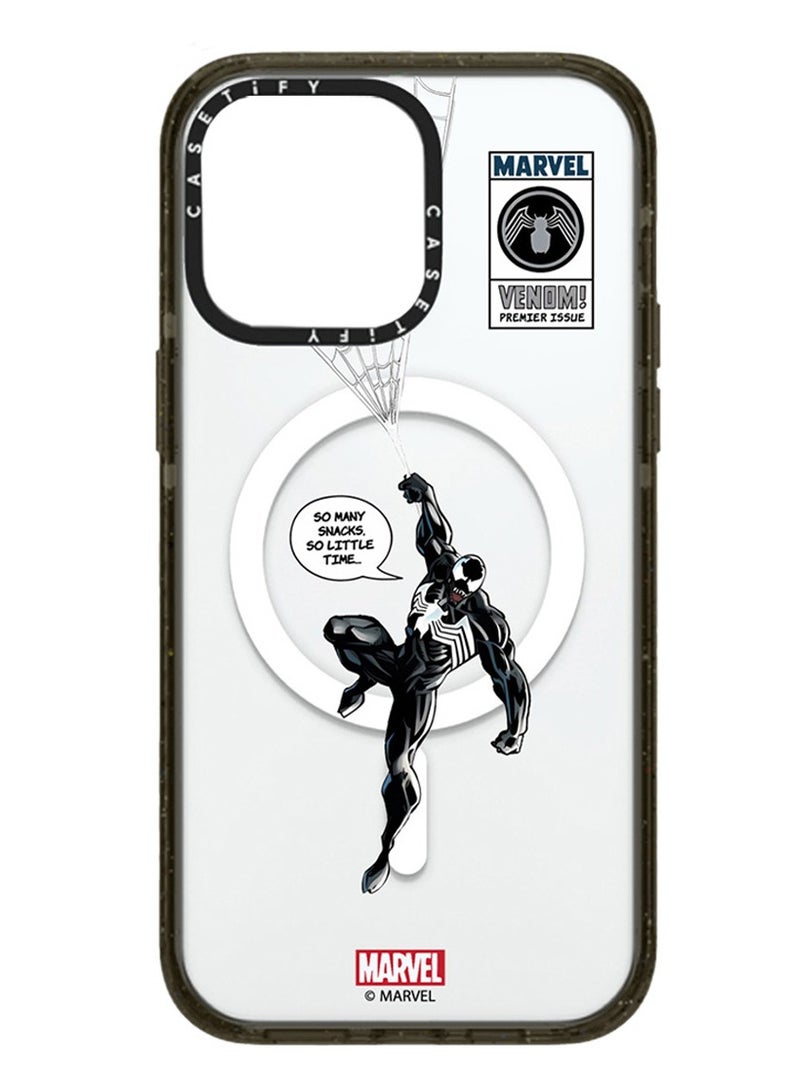 Casetify Case for iPhone 14 Plus/15 Plus Magnetic Adsorption Phone Cover - Semi transparent